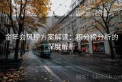 金年会风控方案解读：积分榜分析的深度解析