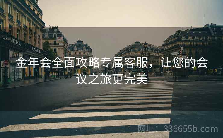 金年会全面攻略专属客服，让您的会议之旅更完美