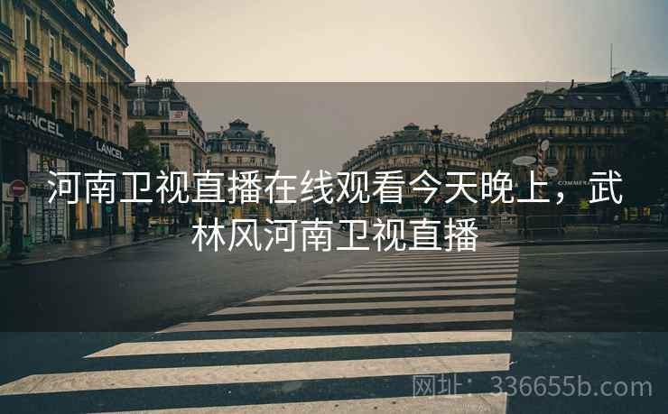 河南卫视直播在线观看今天晚上，武林风河南卫视直播